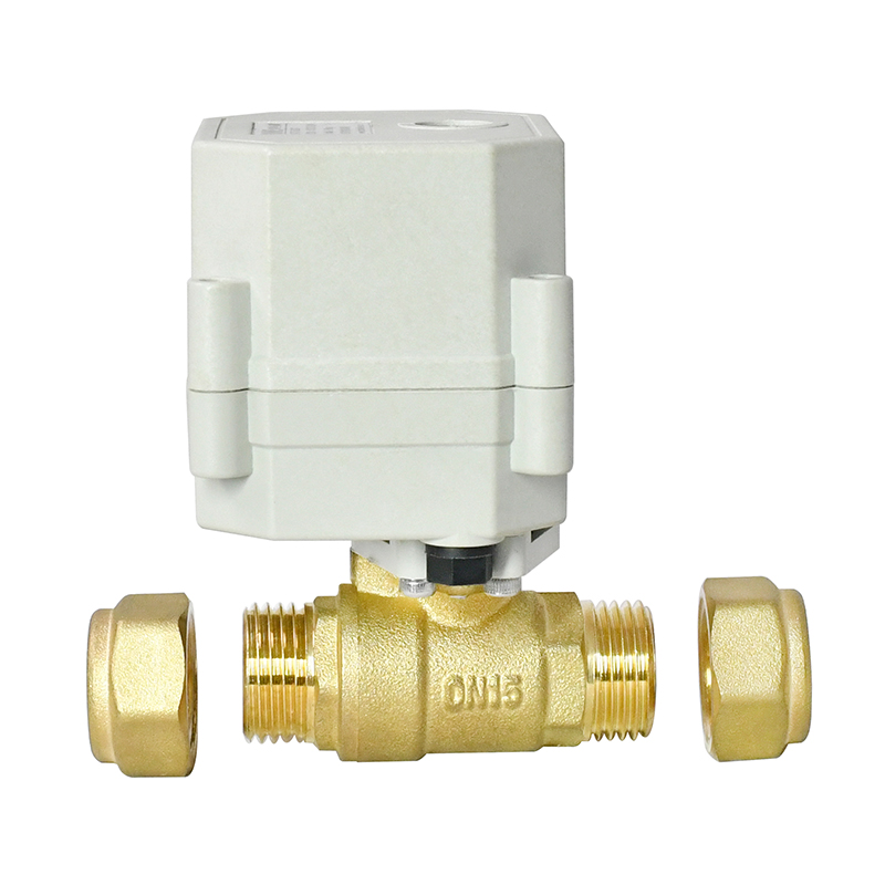 Switch type A20 Series 2 way DN15 AC/DC110-230V brass motorized control water ball valves