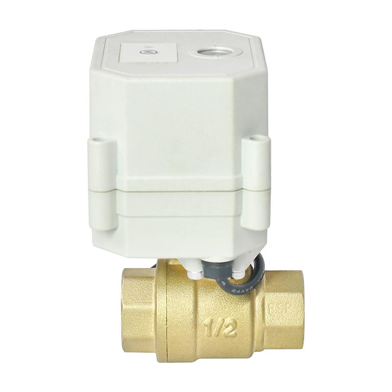 DN15 2 Way Brass Wi-Fi Electric Ball Valve